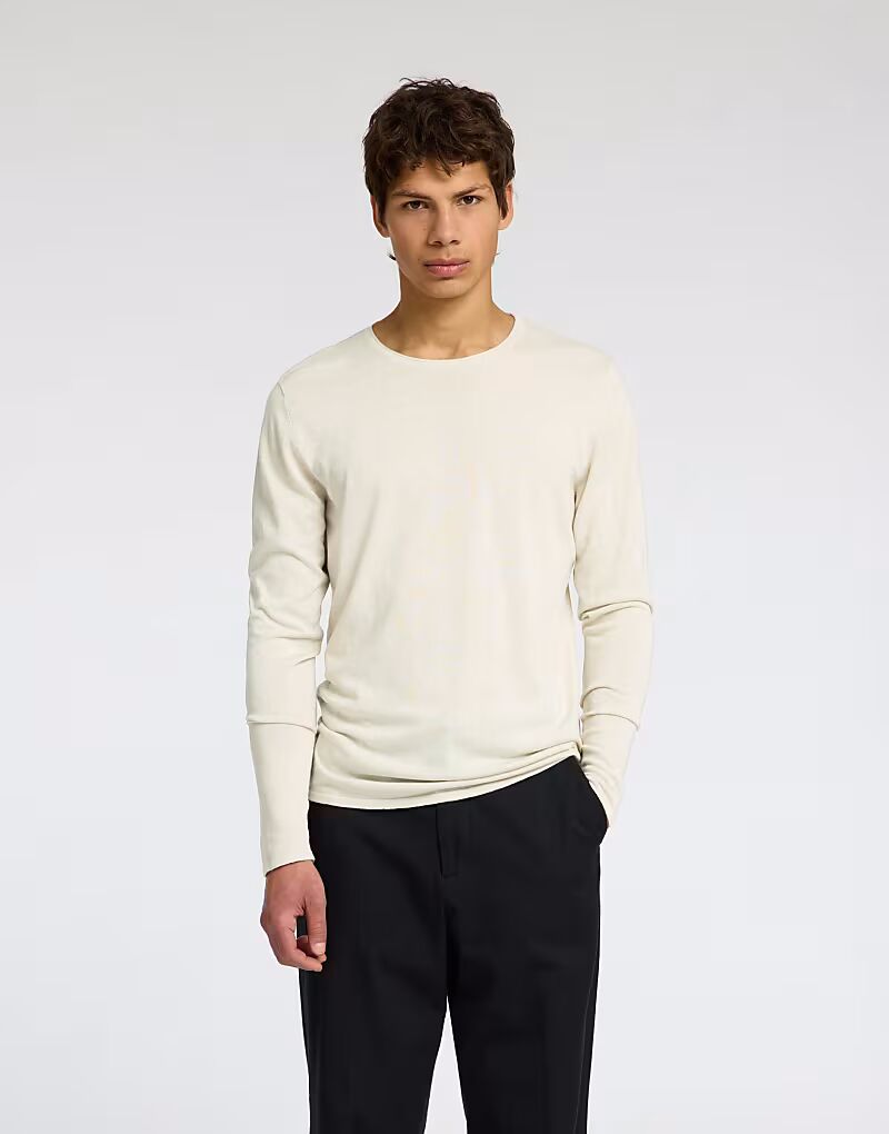 

Избранный мужской пуловер в овсяном цвете Selected Homme