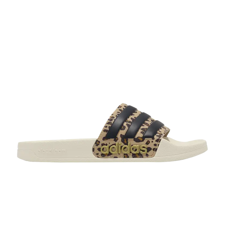 

Кроссовки Adilette Shower Slide, цвет Leopard, Коричневый, Кроссовки Adilette Shower Slide, цвет Leopard