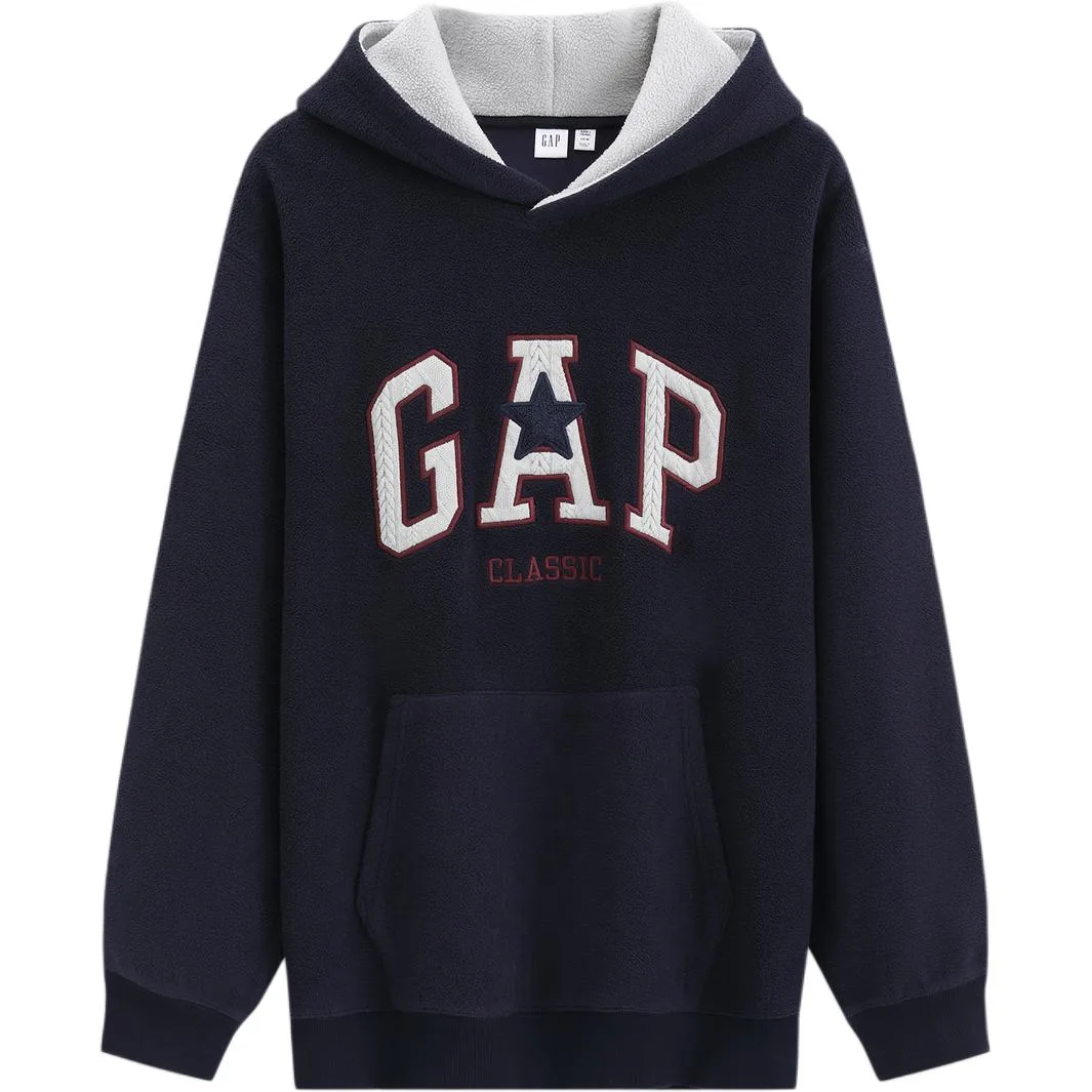 Толстовка с капюшоном унисекс GAP, морской синий