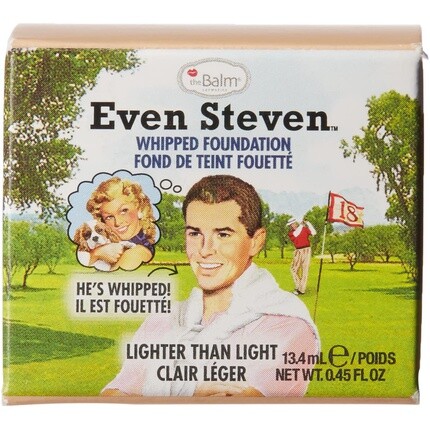 TheBalm Even Steven Whipped Foundation, ультрапигментированная формула, оттенок Light — фото 2