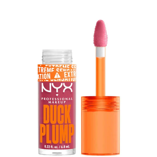 

Блеск для объема губ duck plump Nyx Professional Makeup, цвет strike a rose