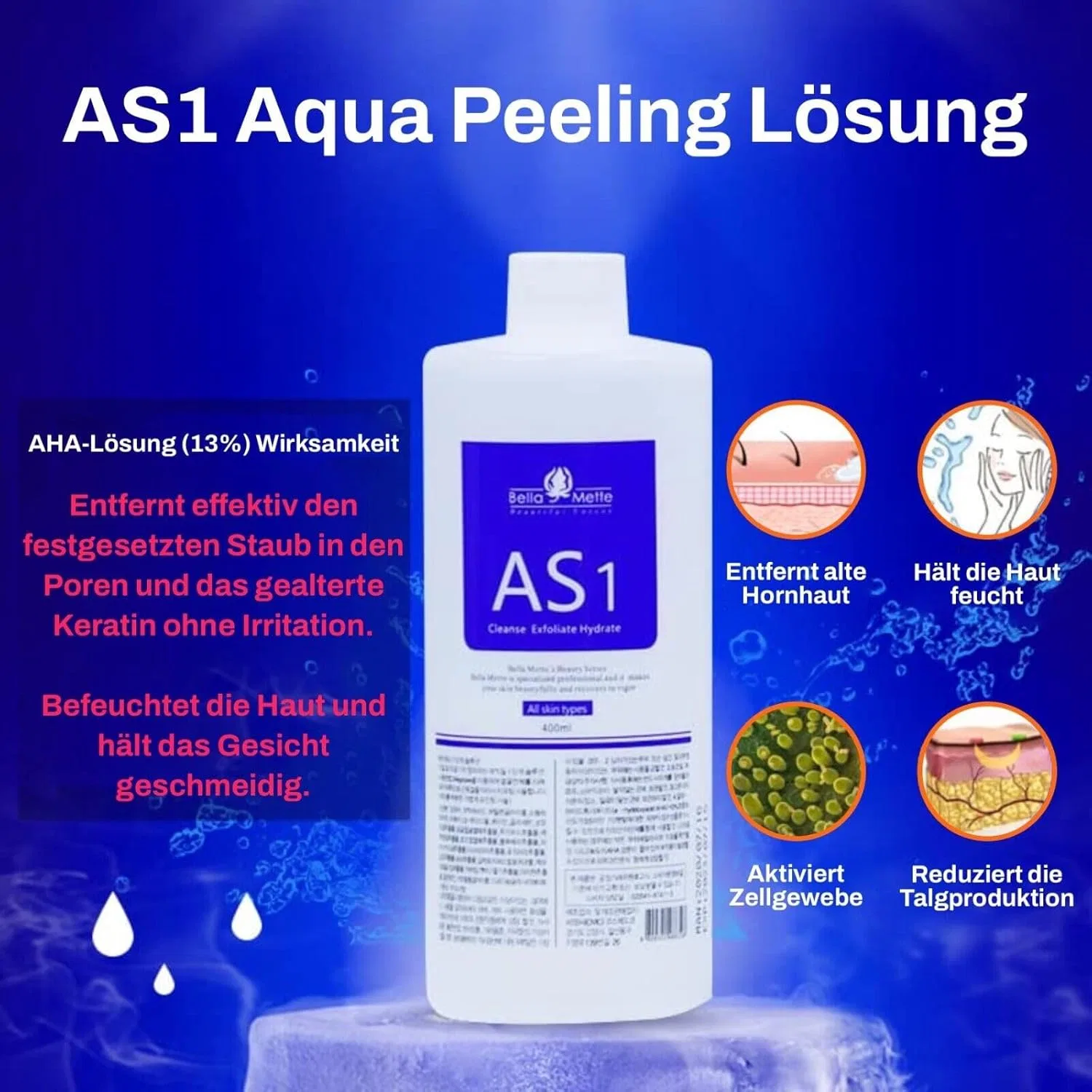 Набор растворов P-Beauty Aquafacial Solution Set AS1, SA2, AO3 для гидродермабразии P-Beauty Cosmetic Accessories, Solution Set As1, Sa2, Ao3 — фото 3