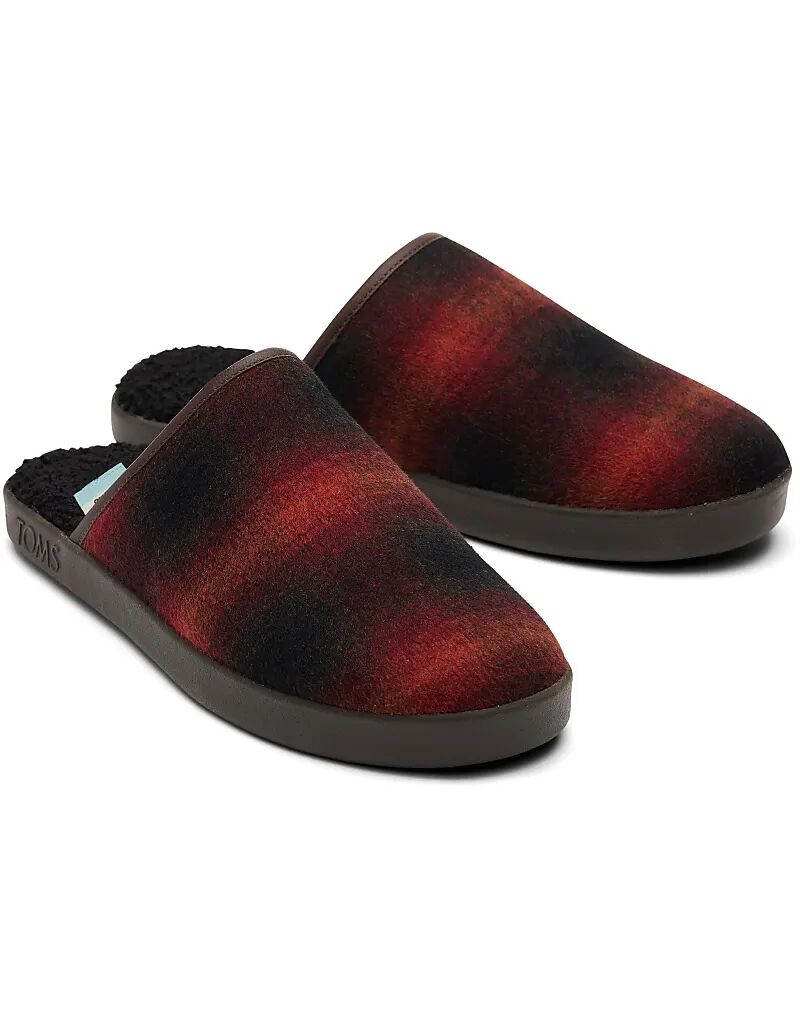 

Туфли-лодочки Harbor Mule красного цвета Toms