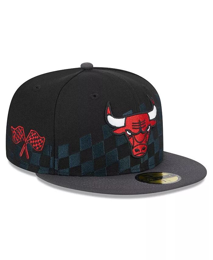 

Мужская черная кепка с надписью Chicago Bulls NBA All-Star Game Rally Drive 59FIFTY в клетку 59FIFTY с короной 2024 года New Era, черный