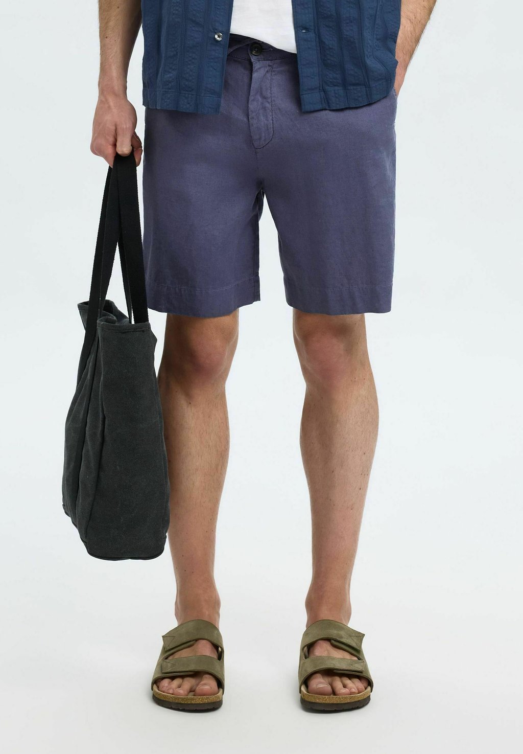 

Шорты SLHLOOSE MAGNUS SUN STRING Selected Homme, синий
