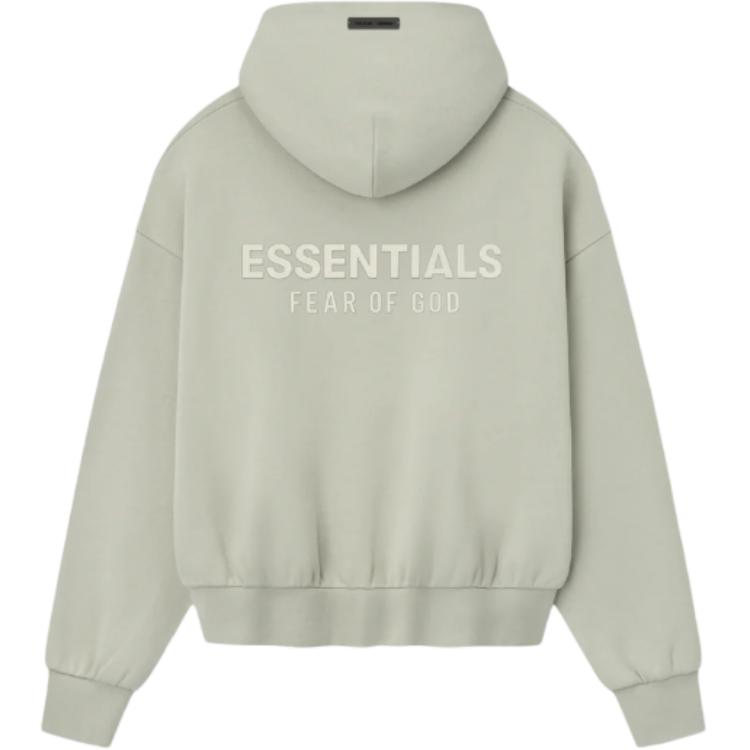Классическая флисовая толстовка с капюшоном Fear Of God Essentials, бежевый — фото 2