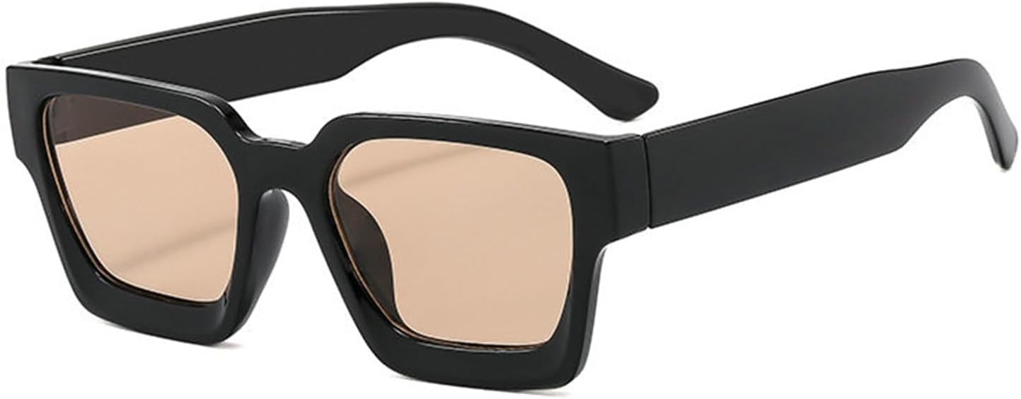 

Солнцезащитные очки Helena прямоугольной формы для женщин и мужчин небольшого роста, в стиле ретро, ​​квадратная оправа, толстая оправа, очки для вождения, защита от ультрафиолета UV400, C4