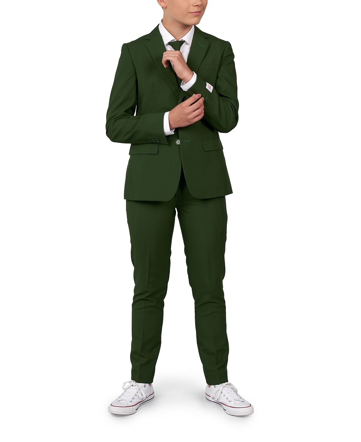 

Однотонный костюм Big Boys Glorious, комплект из 3 предметов OppoSuits