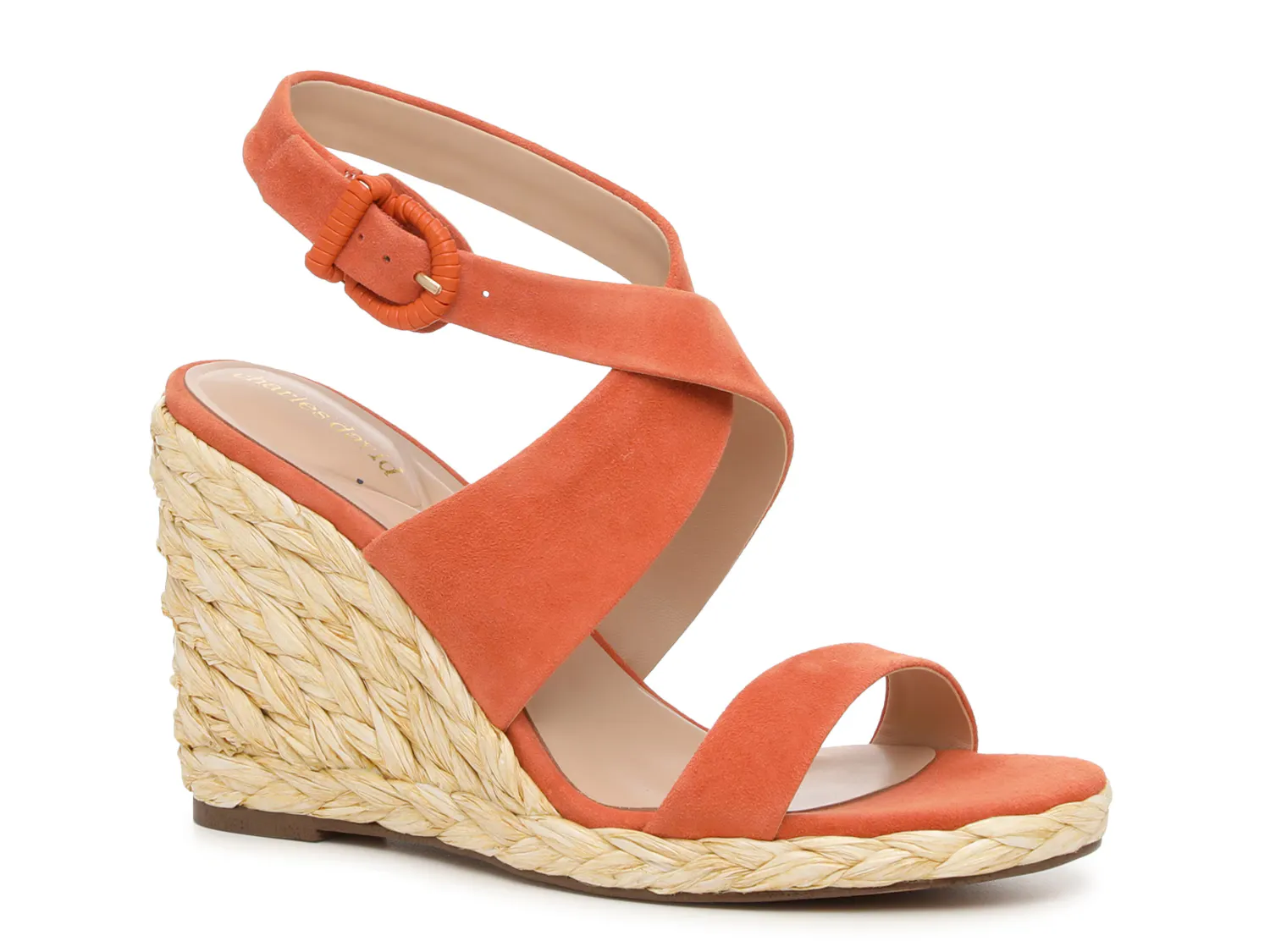 

Сандалии Russell Wedge Sandal Charles David, цвет papaya