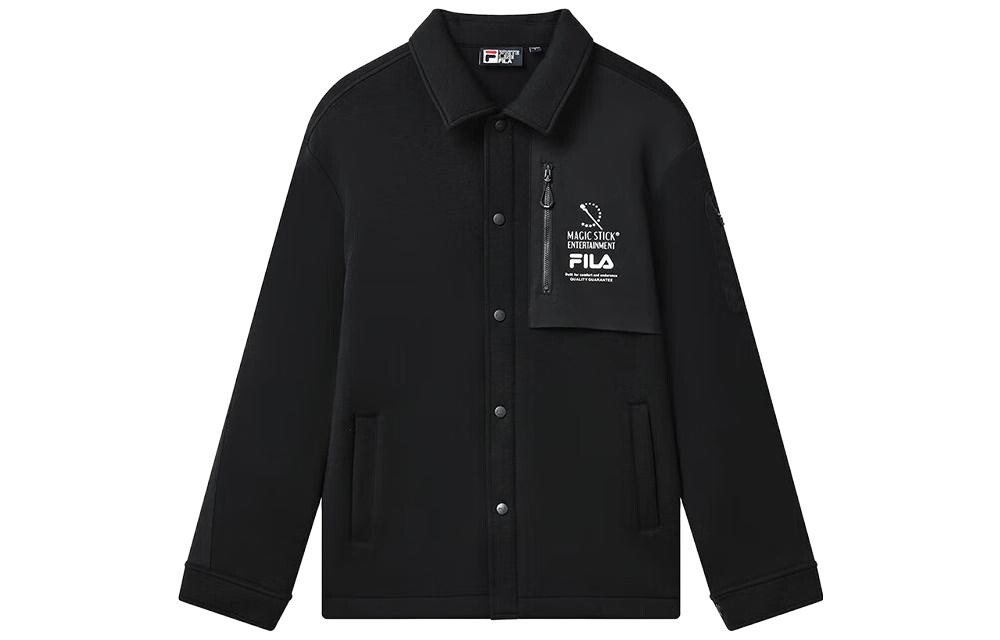 

ФИЛА Мужская куртка FILA, цвет Black
