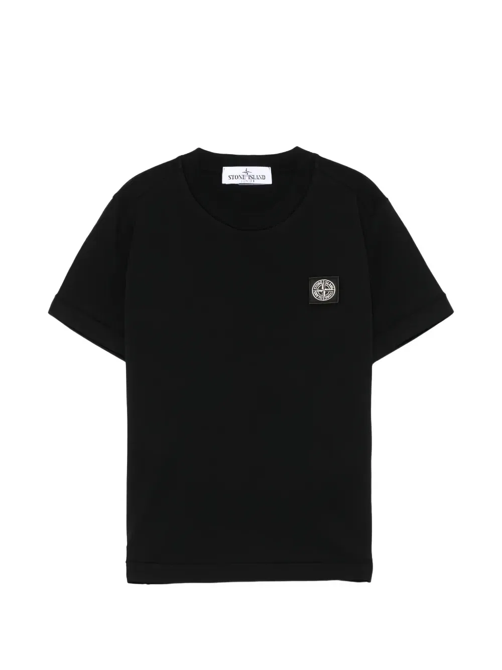Футболка Patch Stone Island Junior, черный