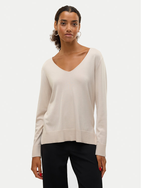 

Блузка свободного кроя Silje 10320451 Vero Moda, бежевый