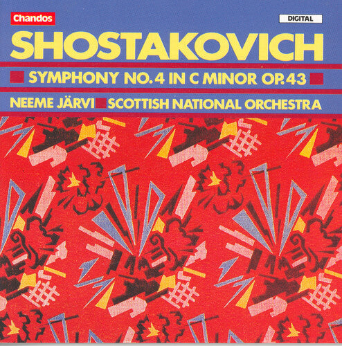 

CD диск Shostakovich / Jarvi / Scottish National Orchestra: Symphony 4