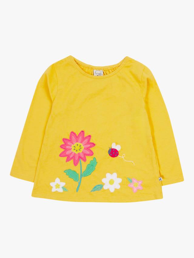 

Топ с аппликацией baby carmen Frugi, желтый