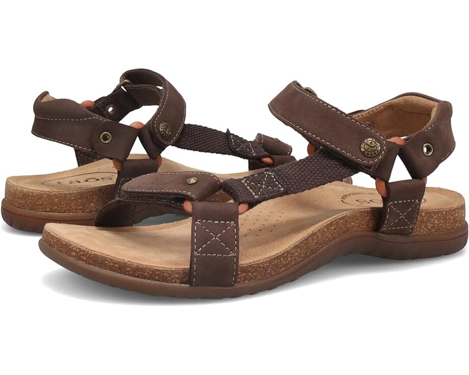 

Сандалии Taos Footwear Mixer, цвет Espresso Nubuck