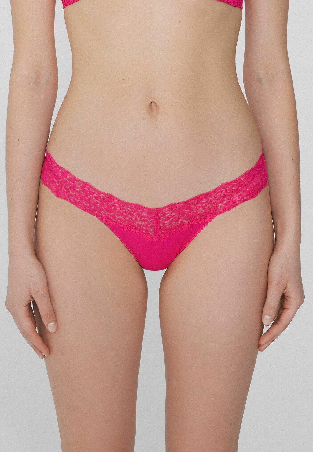 

Стринги BRAZILIAN Tezenis, неоново-розовый