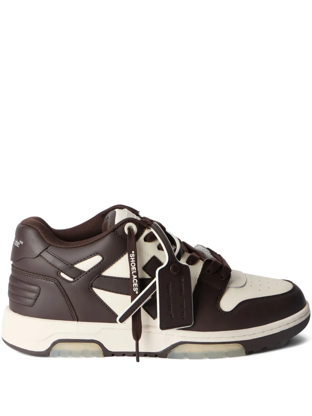 

Кроссовки с логотипом Off-White, нейтральный