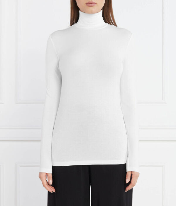 

Водолазка женская Max Mara Leisure хлопковая, белый