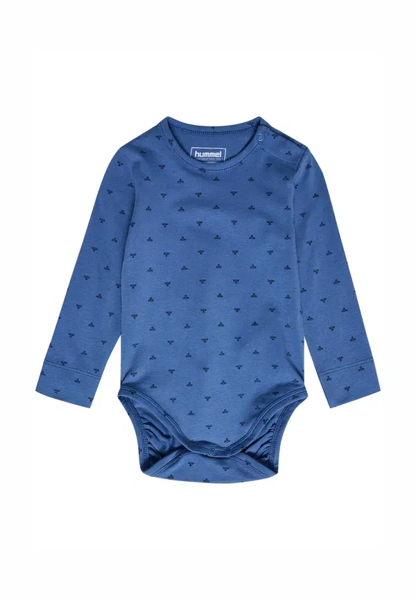 Боди Hummel Hmlmini Bee Aop Body L/S Body, голландский синий