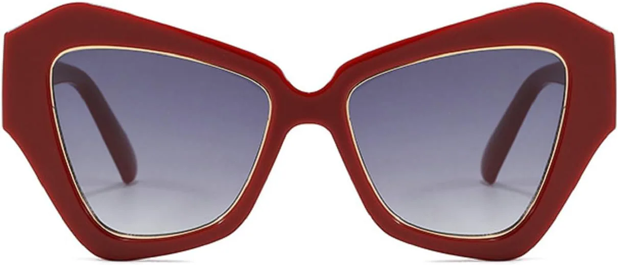 

Ретро-солнцезащитные очки квадратной формы для женщин и мужчин, модные винтажные очки-«кошачий глаз», очки-пилот с защитой от УФ-излучения UV400 mincl, C4