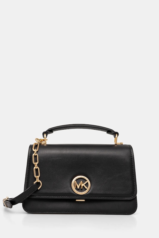 

Кожаная сумка Michael Michael Kors, черный