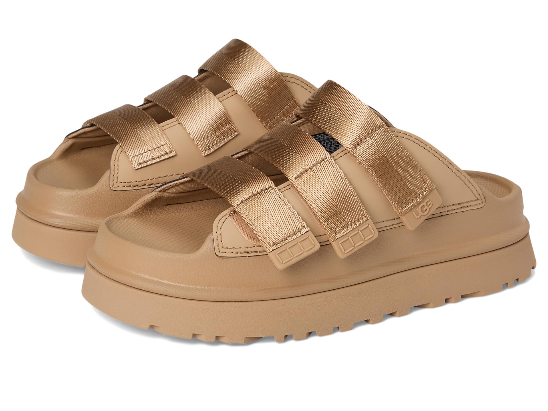 Сандалии UGG Goldenglow Slide, Dark Sand