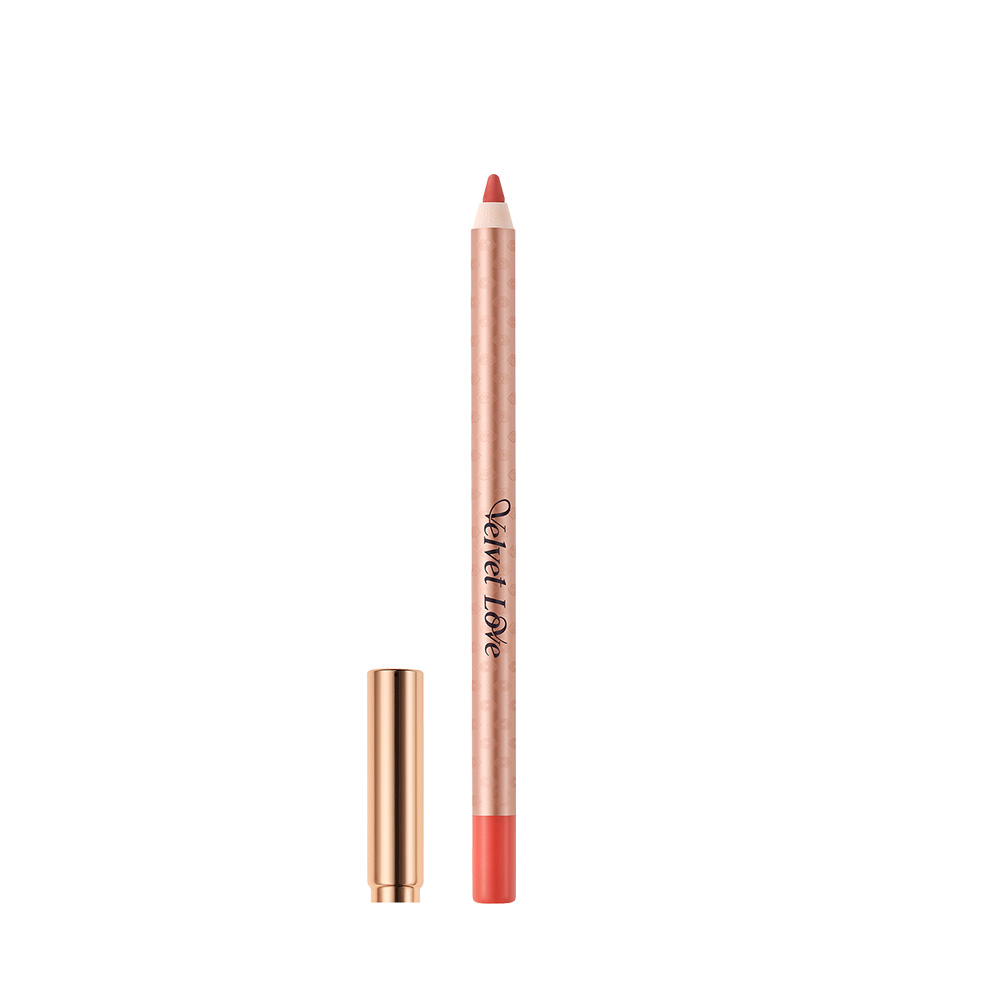

Карандаш для губ velvet love lip liner Zoeva, цвет saskia, вес 1.2 гр.