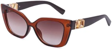 

Женские солнцезащитные очки 2027 года. Модные солнцезащитные очки для женщин. Очки для женщин. Модные солнцезащитные очки. Lents De Sol Mujer MTZJH, Brown