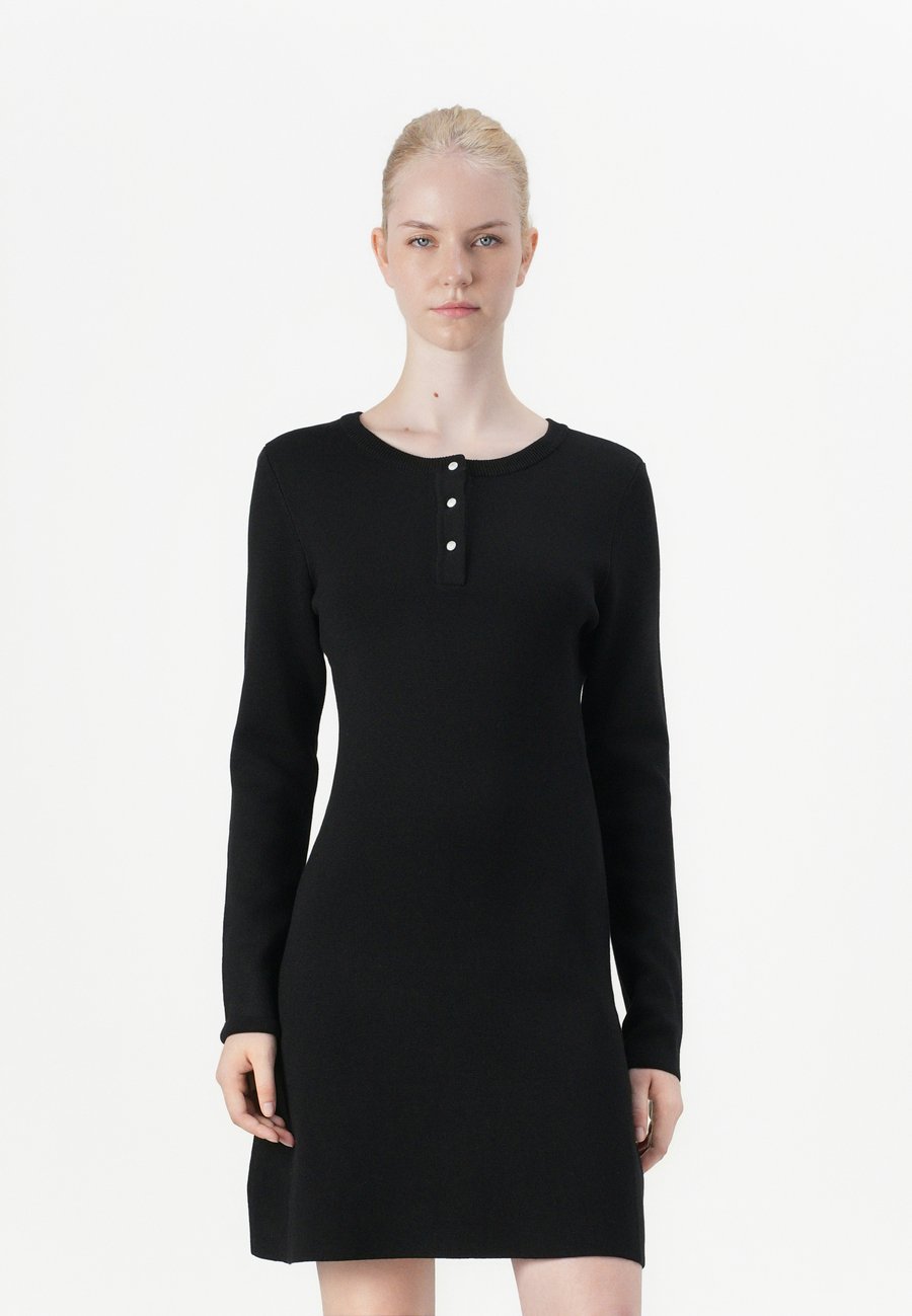 

Платье ONLY ONLMELLI BUTTON FLARED DRESS, Black