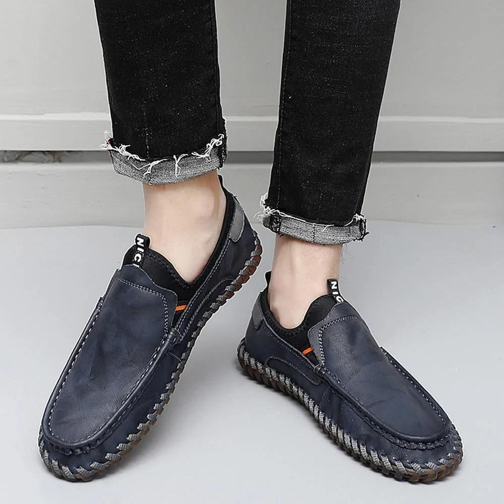 Мокасины мужские Santimon Loafers, синий — фото 2