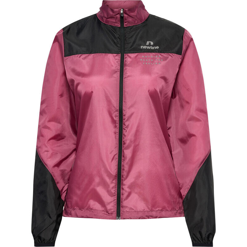 

Nwldenton Jacket Женская беговая куртка на молнии без фтора NEWLINE, цвет rot