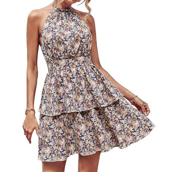 

Женское повседневное платье-трапеция с запахом и плиссировкой Yesfashion, Gray Apricot