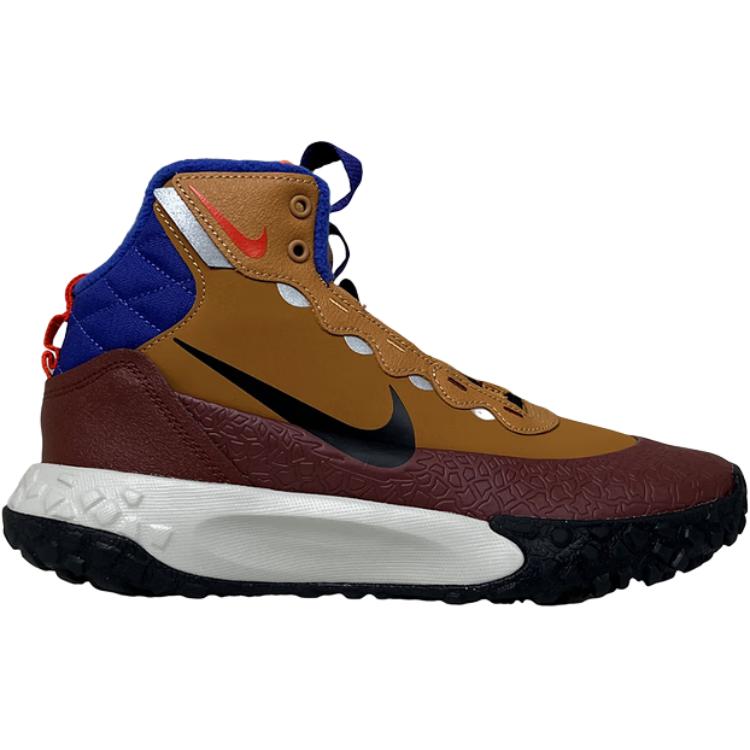 Nike Терраскаут высокие детские уличные кроссовки brown подростковые — фото 3
