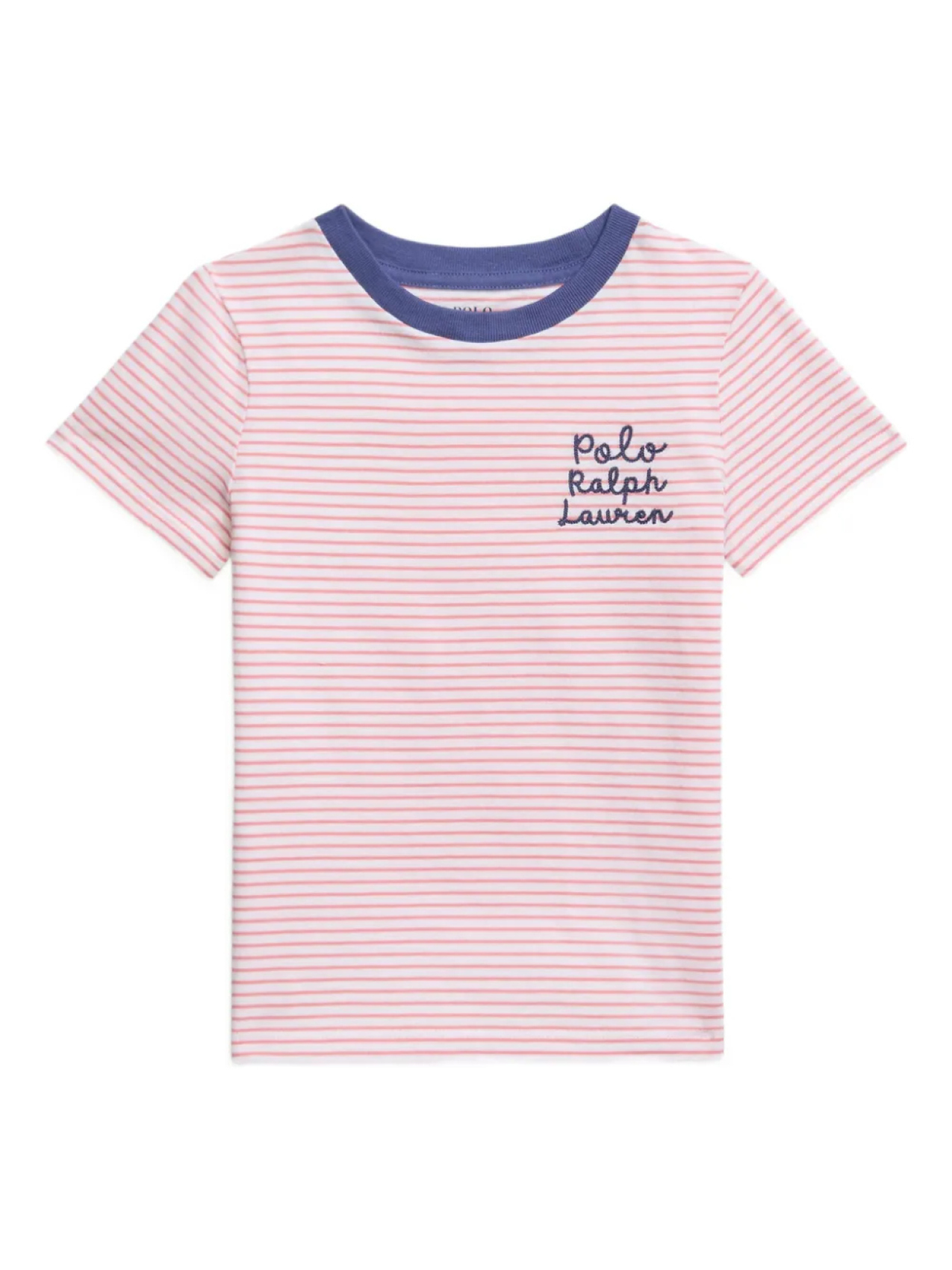 

Футболка в полоску с коротким рукавом POLO RALPH LAUREN KIDS, белый