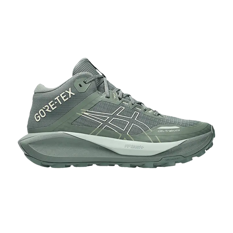 Кроссовки ASICS Wmns Gel Trabuco MT GORE-TEX 'Monument Blue Vanilla', зеленый