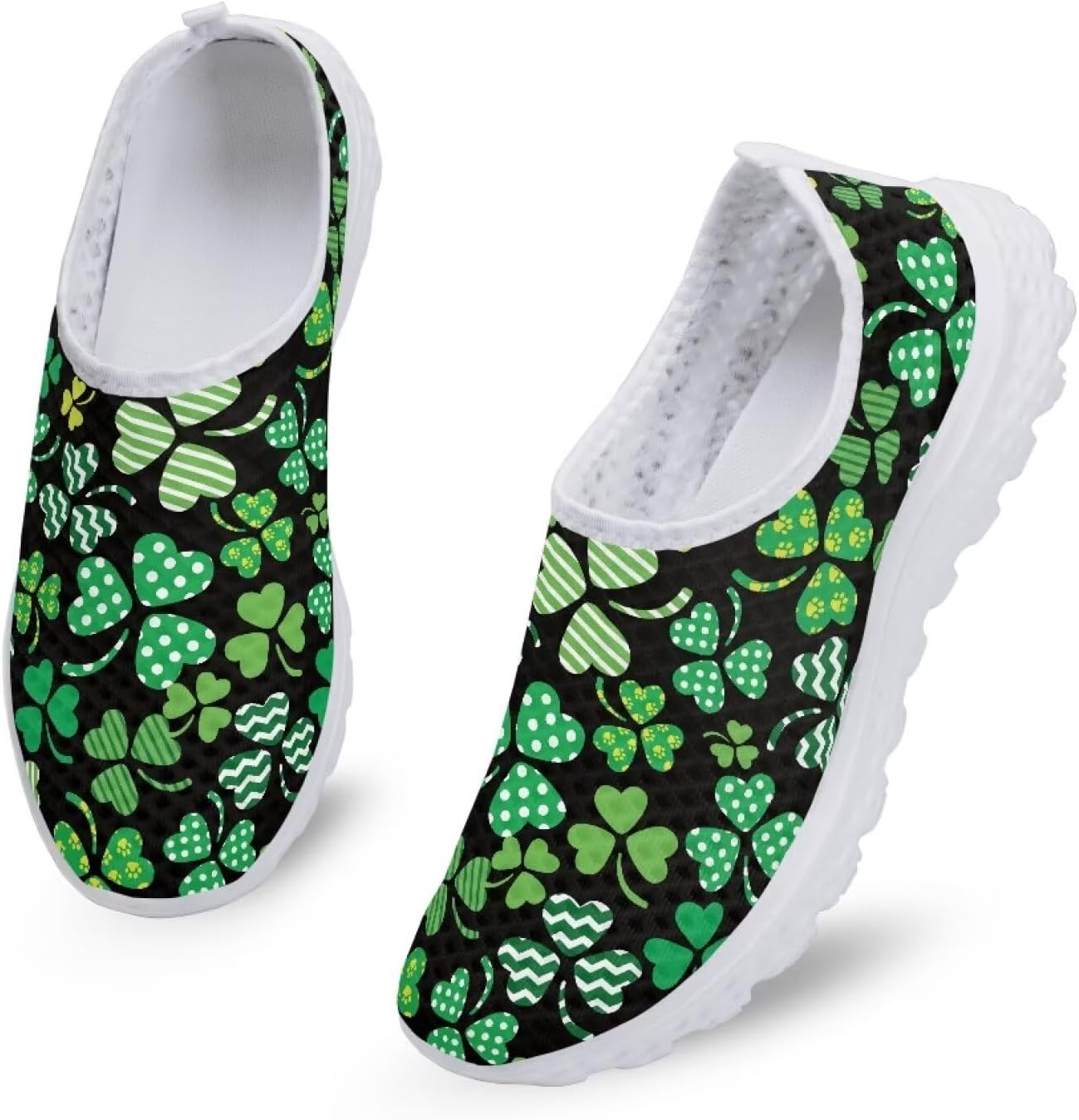 

Женские слипоны Kuiaobaty, мужские прогулочные кроссовки, модные кеды, спортивная повседневная обувь, легкие дышащие лоферы, St. Patrick's Day Theme Fashion