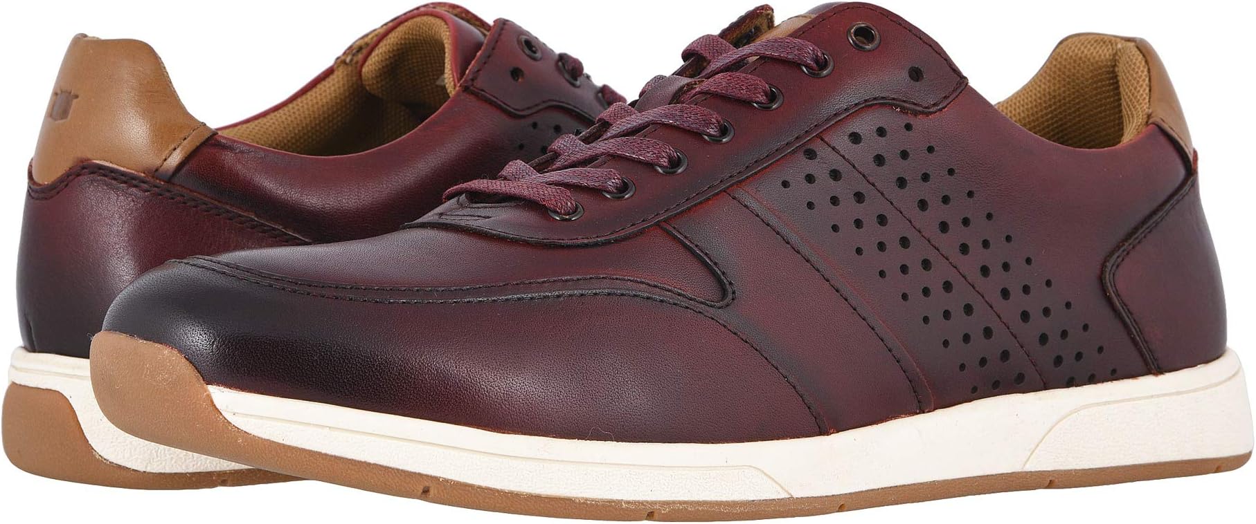 

Кроссовки Florsheim Fusion Moc Toe Lace-Up II, цвет Burgundy Smooth