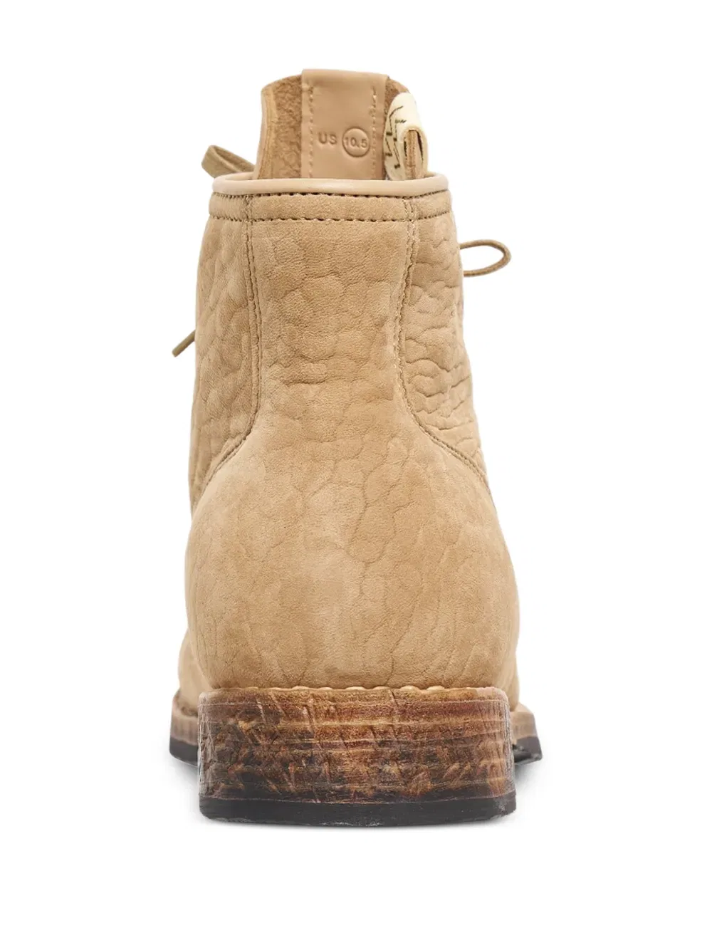 Бригадирские ботинки на шнуровке Visvim, нейтральный — фото 3