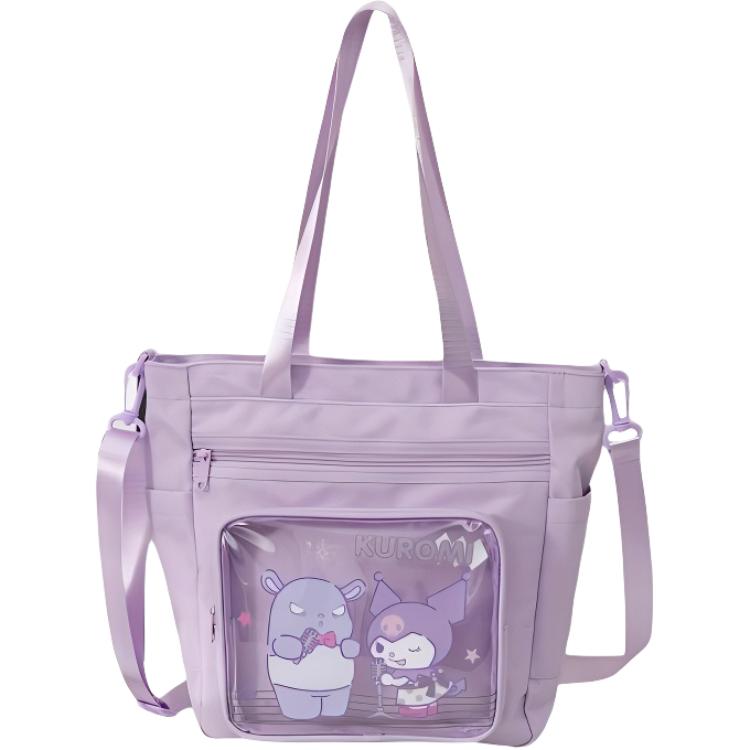 

Sanrio Куломи Ит сумка Пурпурная Куро, Purple Kuromi Ita Bag