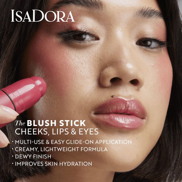 Румяна в карандаше 40 нежно-розовые, 5,5 г Isadora, цвет 40 soft pink — фото 3