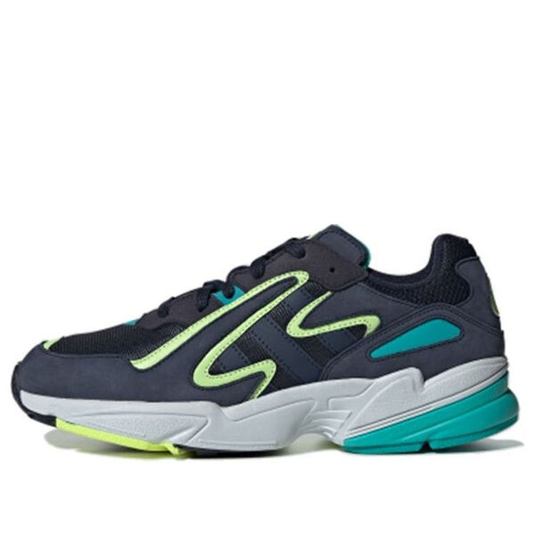 

Массивные кроссовки yung 96 chasm Adidas, желтый