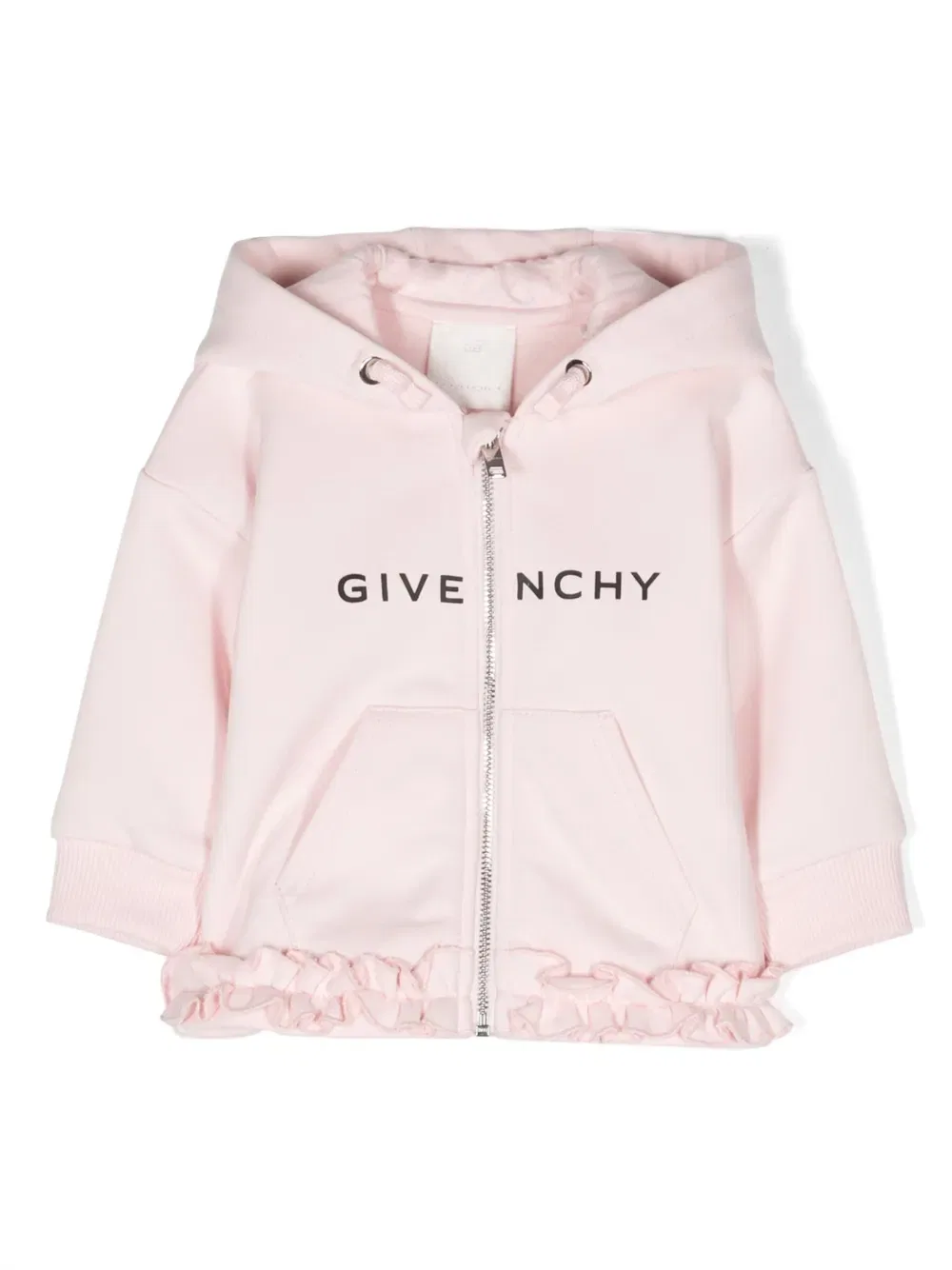 Куртка с капюшоном и логотипом Givenchy Kids, розовый