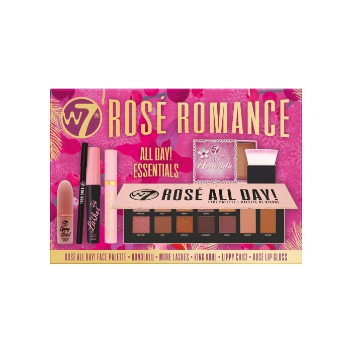 

Набор косметики Set Regalo Navidad Rosé Romance W7, Set 6 productos