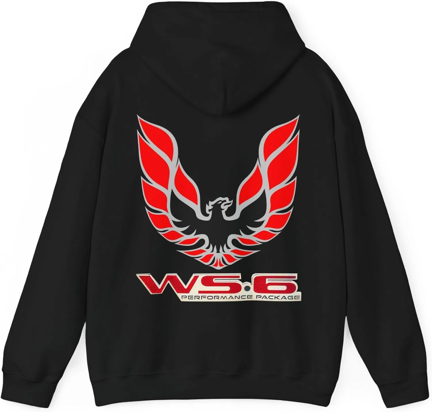 Толстовка Heavy Hoodie WS6 Firebird Bird Trans Am Car Guy Gift, классика, хот-род, Smokey — фото 4
