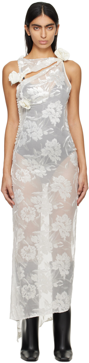 

Эксклюзивное платье макси SSENSE Coperni