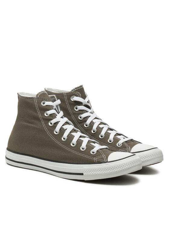 Тканевые кроссовки Chuck Taylor All Star Seasnl HI 1J793 Converse, серый — фото 4