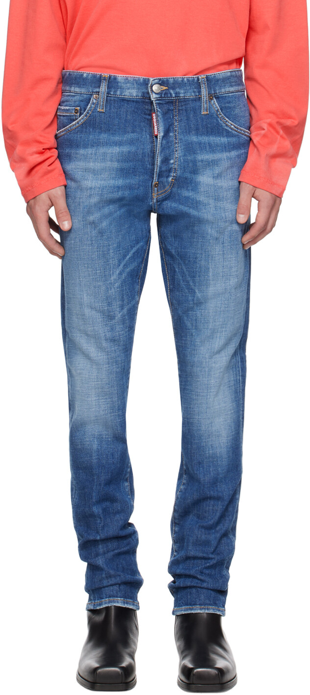 

Синие средне-легкие джинсы Cool Guy Easy Wash Dsquared2