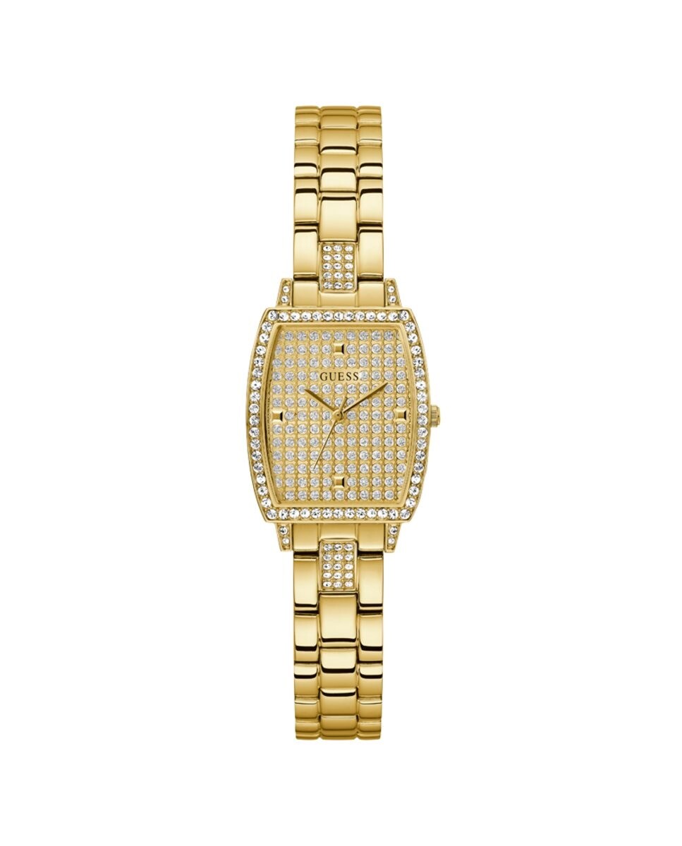 

Женские часы Brilliant GW0611L2 со стальным и золотым ремешком Guess, золотой