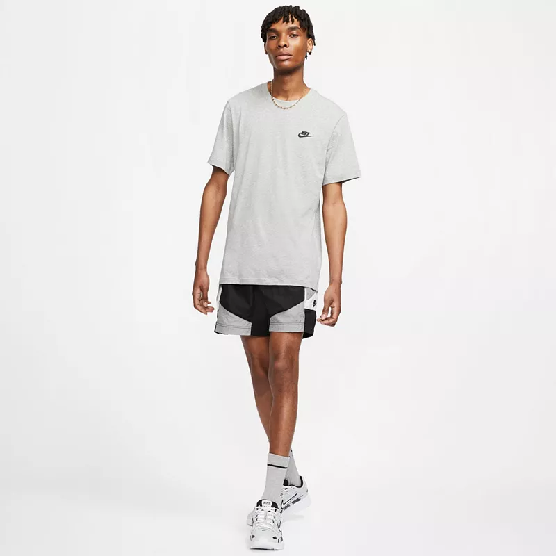 Мужская футболка Nike Sportswear Club, темно-серый — фото 2