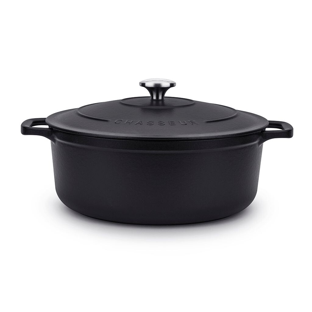 

CHASSEUR PUC472801, Форма для запекания, Круглая, Чугун, 8 человек, Керамика, Галоген, Газ, Индукционная, Черный